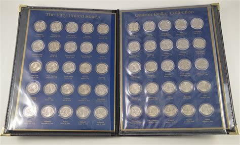 Historic Coin Collection The Fifty Us Quarter Dollar Collection