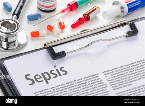 Inflammation Sepsis Blood Poisoning Inflammations Stock Photo Alamy