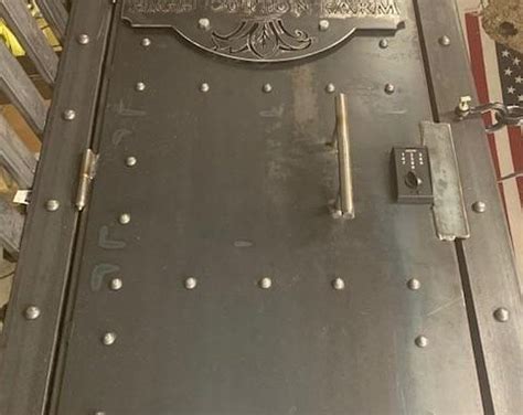 Custom Steel Security Safe Door Etsy Vault Doors Safe Door