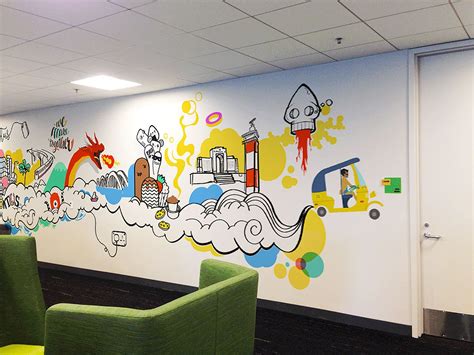Check Out My Behance Project Workspace Office Wall Art Chennai
