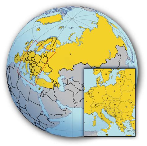 Blank Northern Eurasia Map