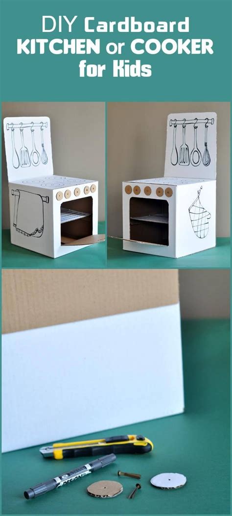 50 Diy Play Kitchen Projects For Your Kids ⋆ Diy Crafts Cardboard