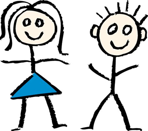 Stick Man And Woman Clipart Best