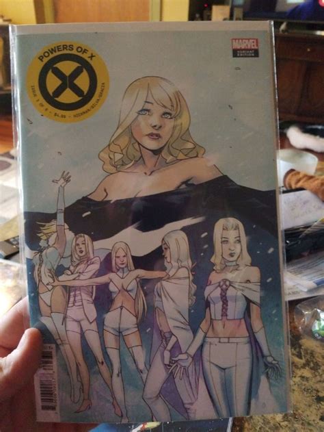 This Is A Decades Variant Cover Featuring Emma Frost For Issue 3 Of