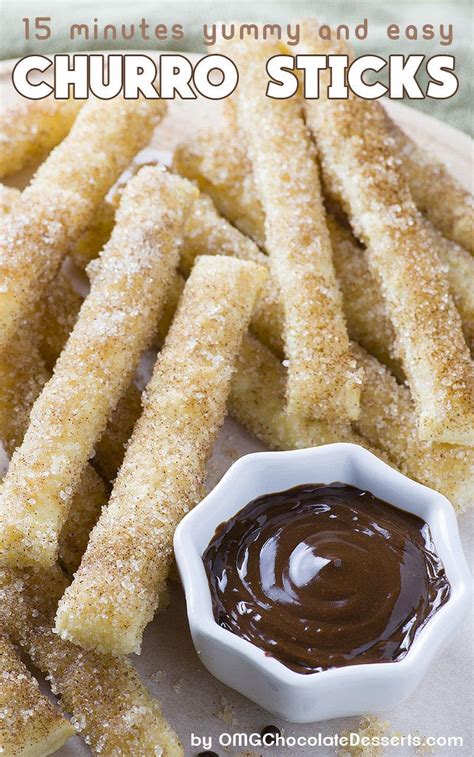 15 Minutes Churro Sticks Food And Drink