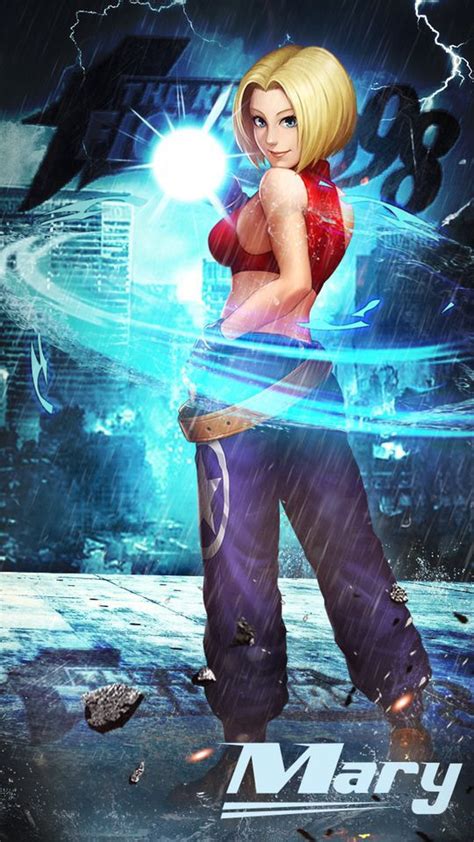 Blue Mary Personajes De Street Fighter Snk King Of Fighters Kof 98