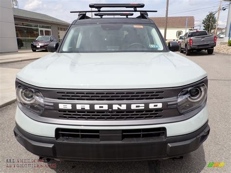 2021 Ford Bronco Sport Badlands 4x4 In Cactus Gray Photo 9 A06080