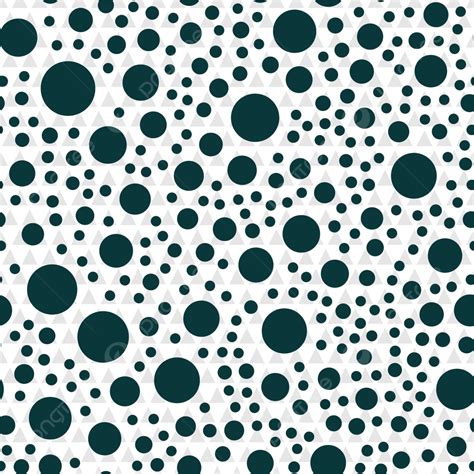 Vintage Abstract Dot With Triangle Bacground Seamless Pattern