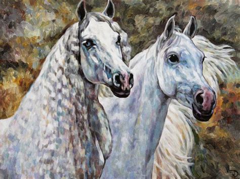 Elegance White Horses Weisse Pferde