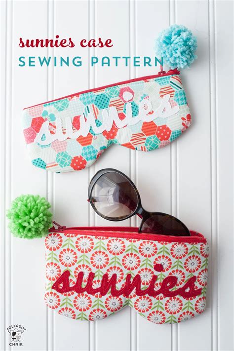 Sunnies Sunglasses Case Bag Sewing Pattern | Digital PDF Pattern | Beginner sewing projects easy