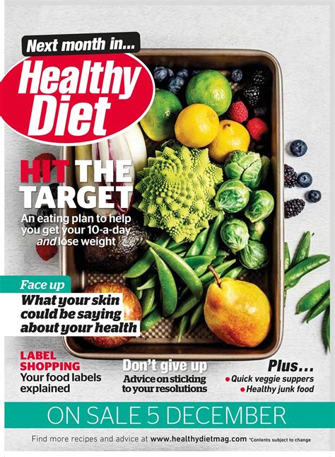 Healthy Diet Magazine Get Set For A Happy Healthy New Year Jan 2020
