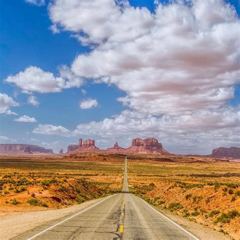 Highway 163 Approaching Monument Valley