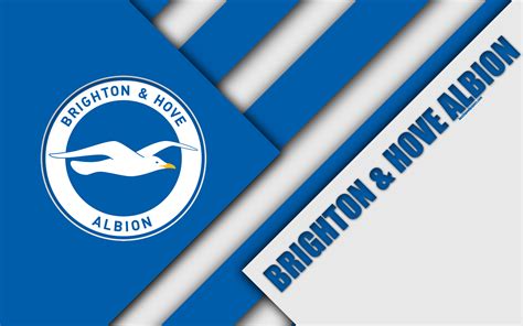 Detailed info on squad, results, tables, goals scored, goals conceded, clean sheets, btts, over 2.5, and more. Download wallpapers Brighton and Hove Albion FC, logo, 4k, material design, blue white ...