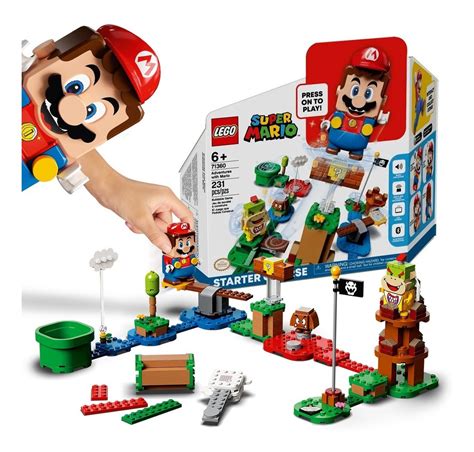 Super Mario Bros Lego Set Aventuras Pack Inicio Juguete Envío Gratis