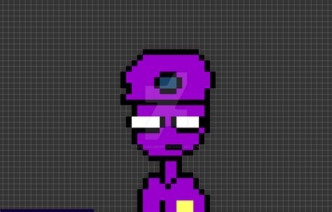 Purple Guy Pixel Art By Ridharasberry On Deviantart