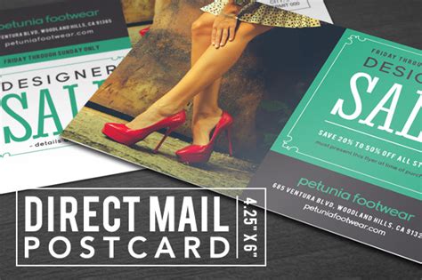 Direct Mail Postcard ~ Card Templates On Creative Market