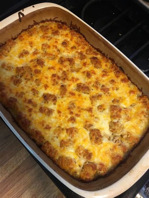 That success was summed up quite succinctly by the product's inventor, francis nephi grigg: homemade tater tot casserole. | Homemade tater tots ...