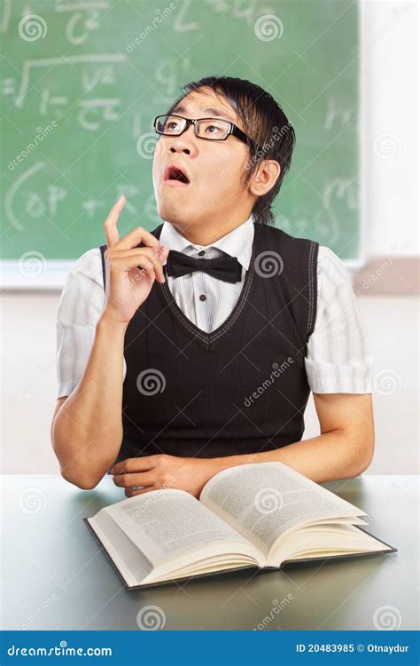 Nerd Male Student Stock Image Image Of Education Male 20483985