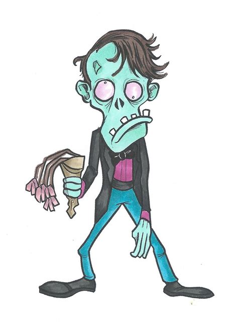 Simple Zombie Drawing Free Download On Clipartmag