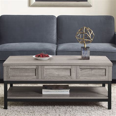 End tables are a must in almost any room and have a lot of purposes. Laurel Foundry Modern Farmhouse Omar Coffee Table with ...