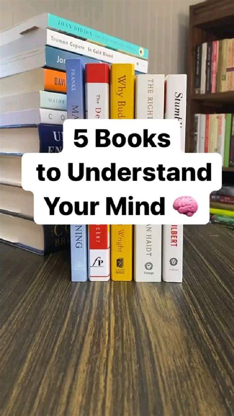 5 Books To Understand Your Mind Psychology Books Books To Read Book