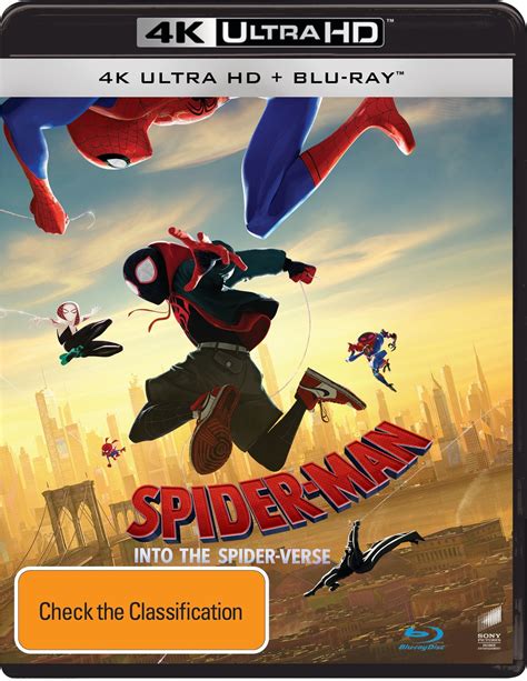 Spider Man Into The Spider Verse Blu Ray UHD Blu Ray Buy Now At