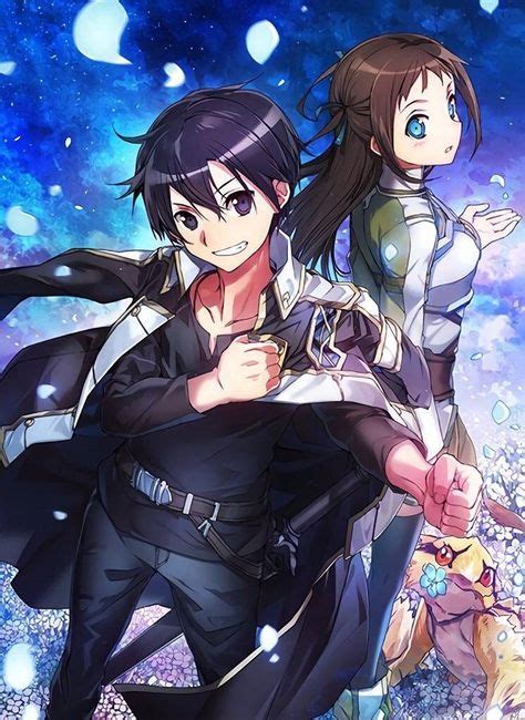 Kirito And Kirigaya Suguha Sword Art Online Drawn By Kamelie Danbooru