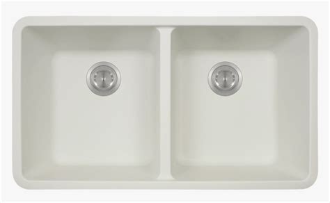 That's why we offer a beautiful selection of kitchen and dining essentials and luxuries that will reflect your decor style. Sink Top View Free Png Image - White Double Undermount ...