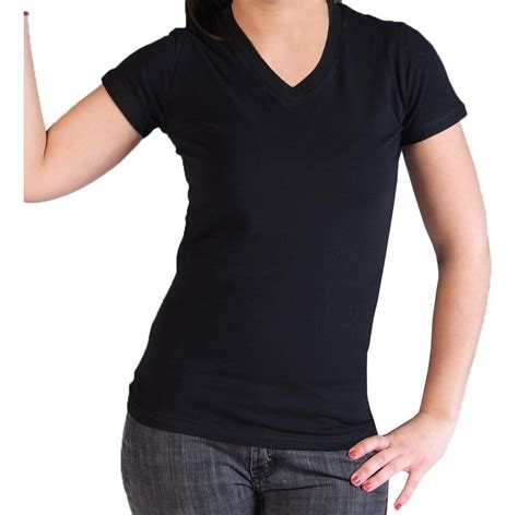 Camiseta Dama Escote En V, Con Spandex Sw. - $ 269,00 en ...