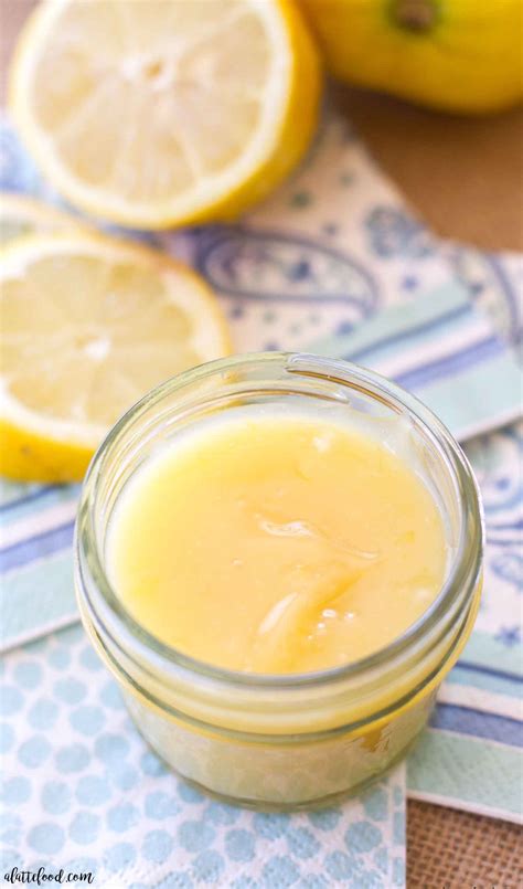 {Easy} Lemon Curd - A Latte Food