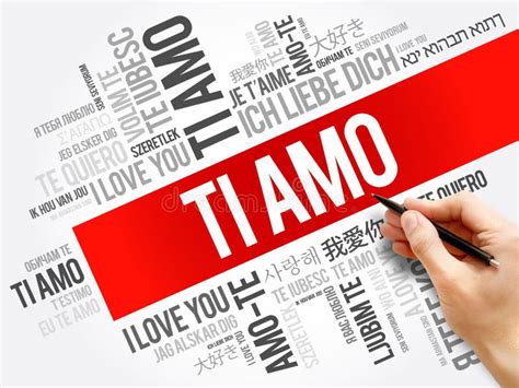 ti amo i love you in italian stock image image of passion concept 197873705