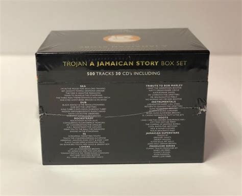 Various Reggae CD Album Box Set A Jamaican Story Trojan TSBCD UK New EBay