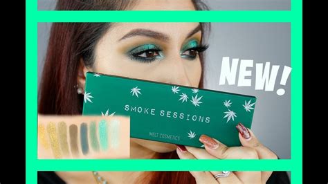 New Melt Cosmetics Smoke Sessions Palette Review Swatches