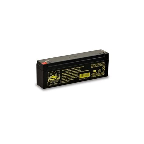Powercell Pc1223 120v 23 Amp Hour Lead Calcium Battery