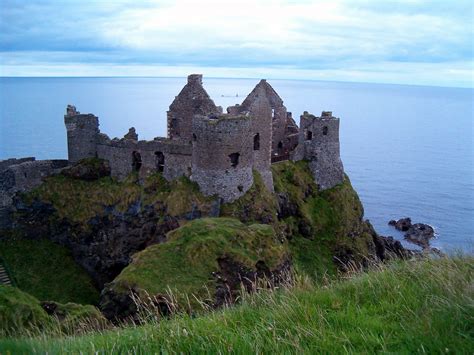 She just couldn't do it. Dunluce Castle County Antrim Ireland (With images ...