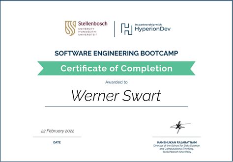 Stellenbosch University Online Coding Bootcamps In Partnership With