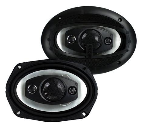 Boss Riot R94 6x9 Inch 500w 4 Way Car Coaxial Audio Speakers Stereo 2