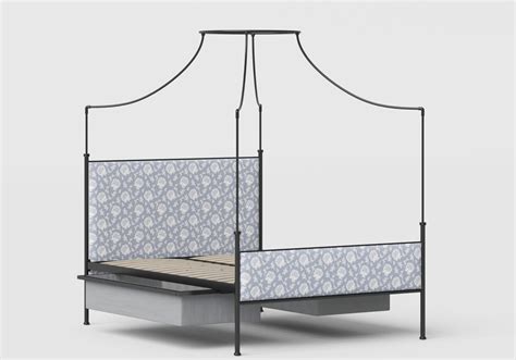 Supported by the iconic vertical columns on each corner, our sturdy 4 poster bed frames combine contemporary design with traditional sophistication. Waterloo - Iron Four Poster Bed - The Original Bed Co - UK