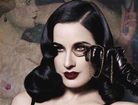 Dita Von Teese On Retro Beauty Feminist Glamour And Reconnecting With