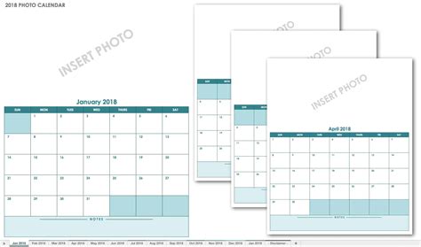 15 Free Monthly Calendar Templates Smartsheet