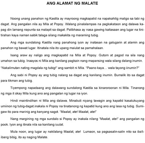 Halimbawa Ng Alamat Ng Pinya Maikling Kwentong Vrogue