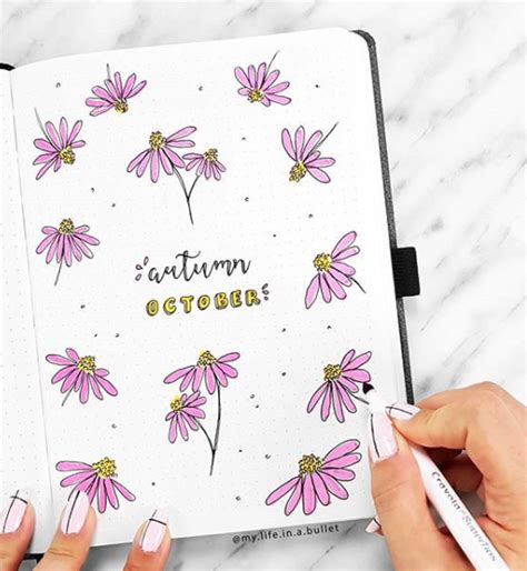 Complete List Of Flower Doodles For Bullet Journals In 2021