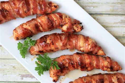 Ww Bacon Wrapped Chicken Tenders Free Style In Kitchen