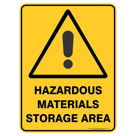 Hazardous Materials Storage Area Buy Now Discount Safety Signs