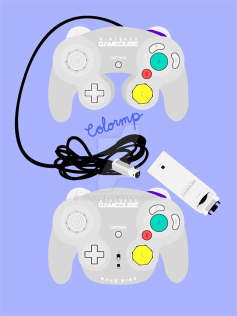 Nintendo Gamecube Controllers Mininalist By Colormp On Deviantart