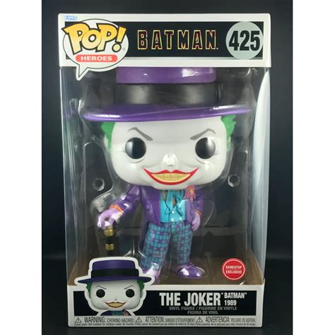 Funko Pop Heroes Dc 10 Inch The Joker Batman 1989 425 Exclusive