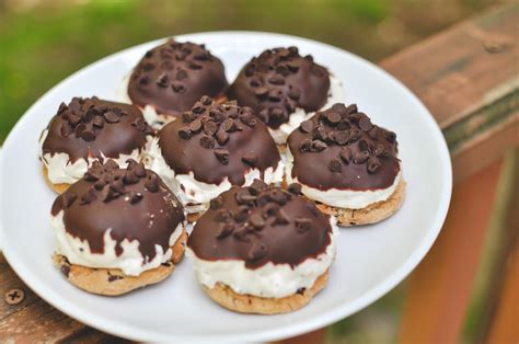 Dark chocolate and espresso add the slightly bitter notes needed to balance this easy chocolate mousse. Bless This Food: Chocolate Chip Cookie Mousse Bombs