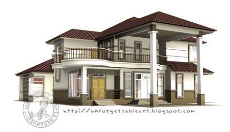 Rumah mewah 2 lt cluster exclusive. rumah 2 tingkat banglo - Google Search | House styles ...