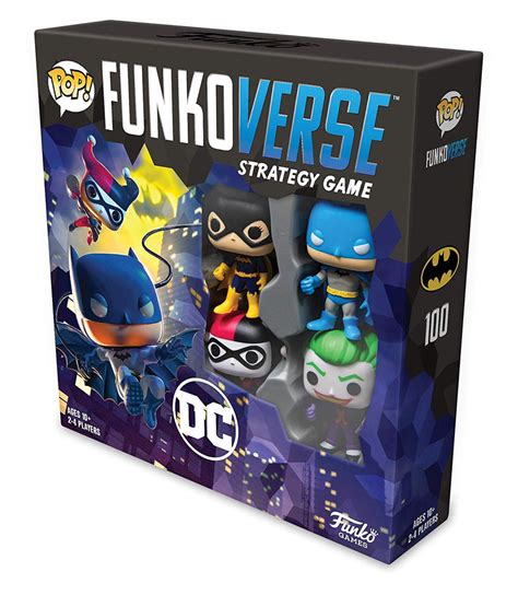 Funko Pop Funkoverse Dc Comics Base 100 And Expansion 101 Game Set Geek