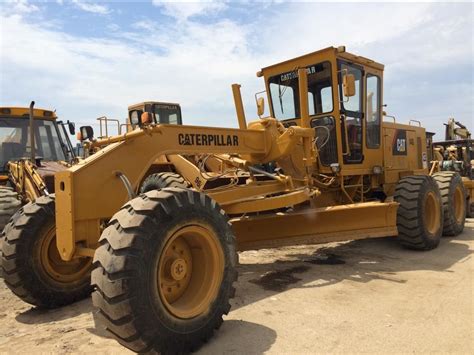 High Speed Cat Old Motor Graders Road Maintainer Grader 14g With 3
